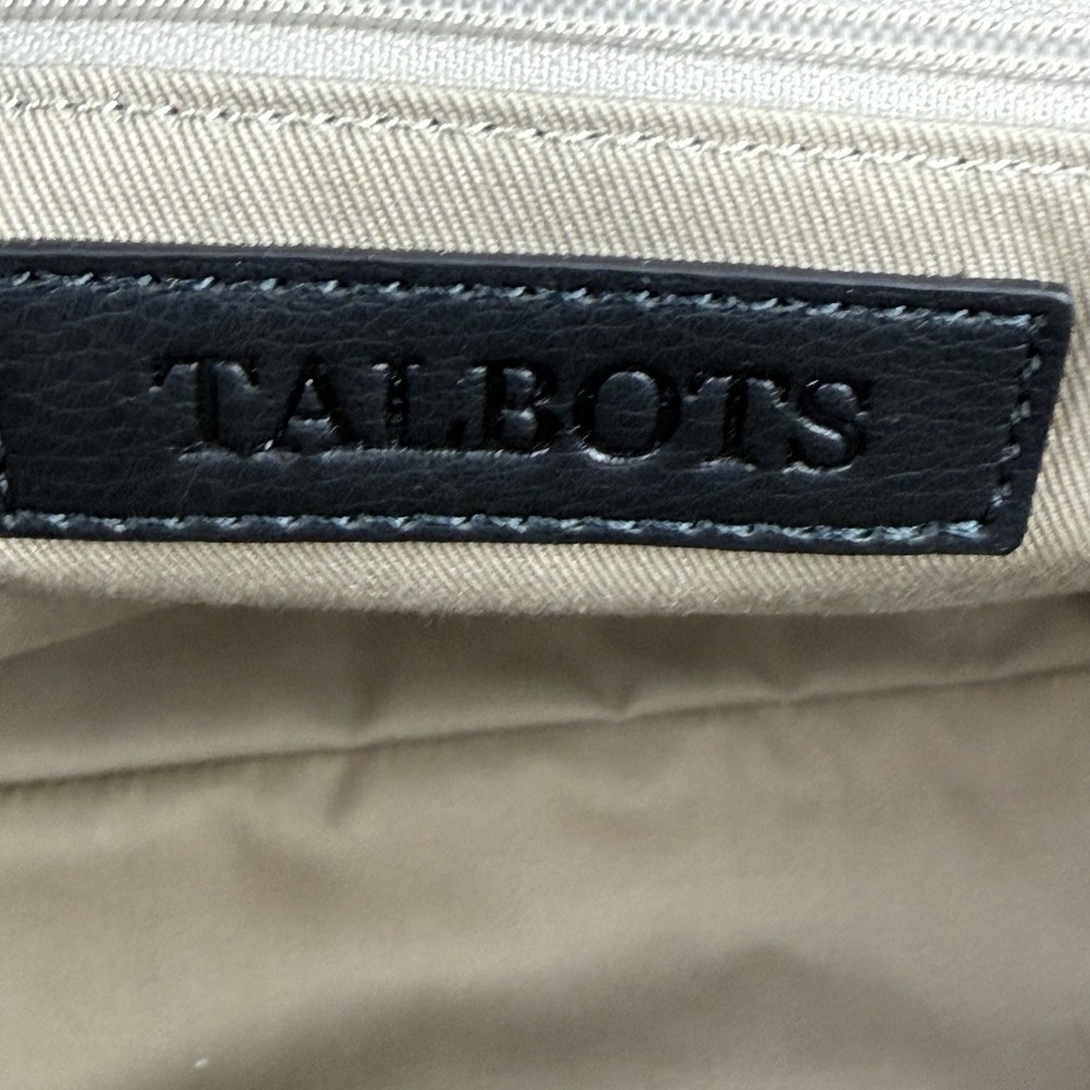 Talbots Tartan Plaid Tote Bag Blue Green Handbag Preppy Everyday Brand New - Picture 10 of 15